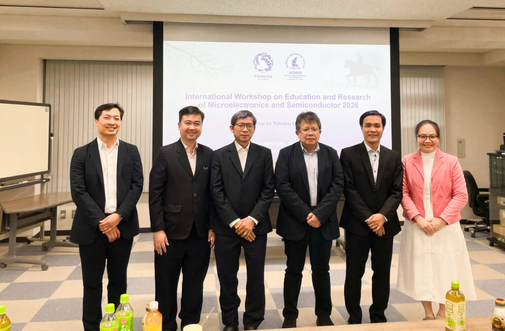 Tiếp cận các trung tâm công nghệ tiên tiến và thúc đẩy hợp tác với Đại học Tohoku (Nhật Bản)