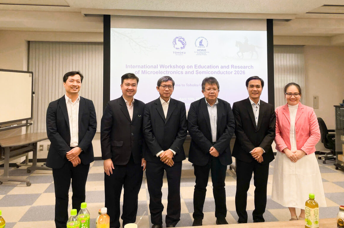 Tiếp cận các trung tâm công nghệ tiên tiến và thúc đẩy hợp tác với Đại học Tohoku (Nhật Bản)