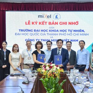 CAT_7519 Ký kết hợp tác giữa Trường Đại học Khoa học tự nhiên và Công ty TNHH MIXEL Việt Nam
