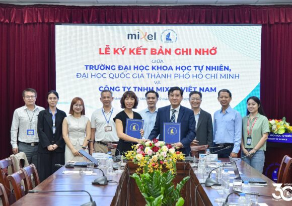 Ký kết hợp tác giữa Trường Đại học Khoa học tự nhiên và Công ty TNHH MIXEL Việt Nam