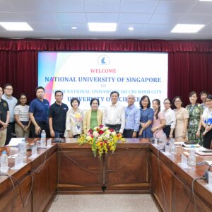 Trao đổi hợp tác học thuật giữa Trường Đại học Khoa học tự nhiên, ĐHQG-HCM và National University of Singapore