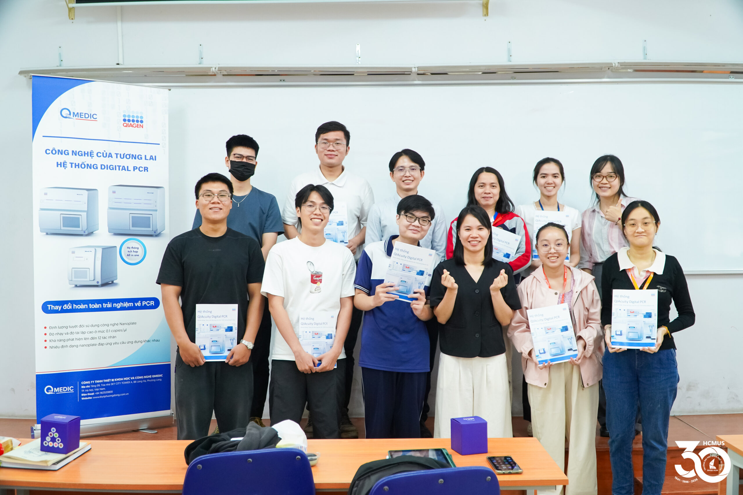 Seminar học thuật về PCR kỹ thuật số và ứng dụng trong sinh học phân tử tại Trường Đại học Khoa học tự nhiên, ĐHQG-HCM