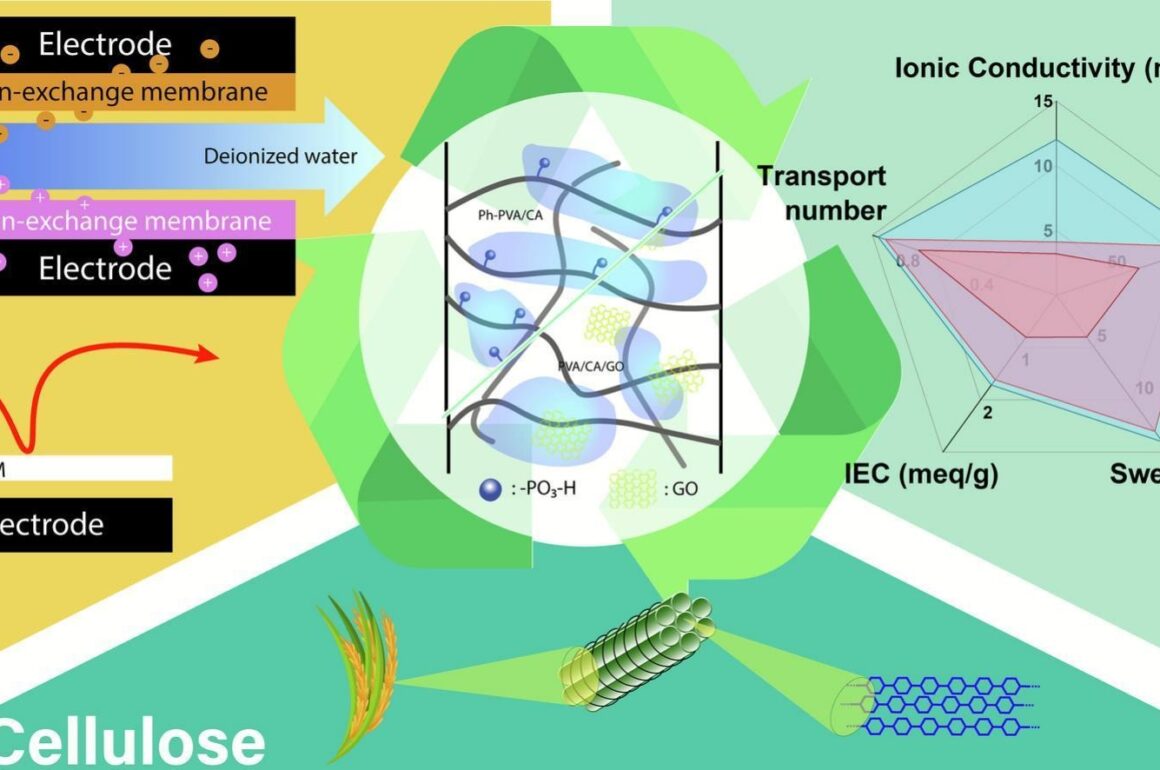 1-s2.0-S0011916425011051-ga1_lrg Chemically and physically modified PVA/CA: High-performance sustainable material for membrane capacitive deionization