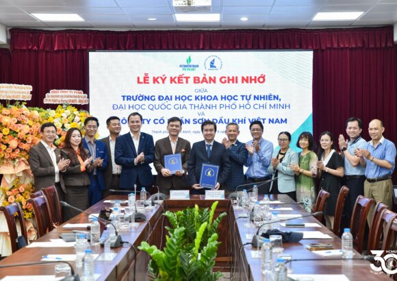 Trường Đại học Khoa học tự nhiên, ĐHQG-HCM ký kết văn bản ghi nhớ hợp tác cùng Công ty Cổ phần Sơn Dầu khí Việt Nam (PV PAINT)