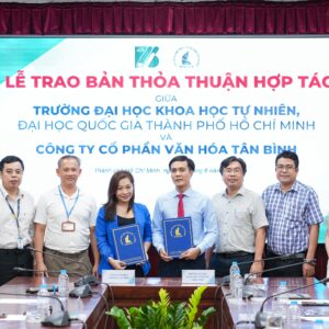 Trường Đại học Khoa học tự nhiên, ĐHQG-HCM ký kết biên bản ghi nhớ hợp tác cùng Công ty Cổ phần Văn Hóa Tân Bình (ALTA Group)