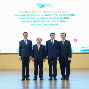 Công bố và trao Quyết định Ban giám hiệu Trường Đại học Khoa học tự nhiên, ĐHQG-HCM