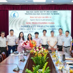 NCS.Trần Phương Dung bảo vệ thành công luận án tiến sĩ ngành Hóa lý thuyết và hóa lý