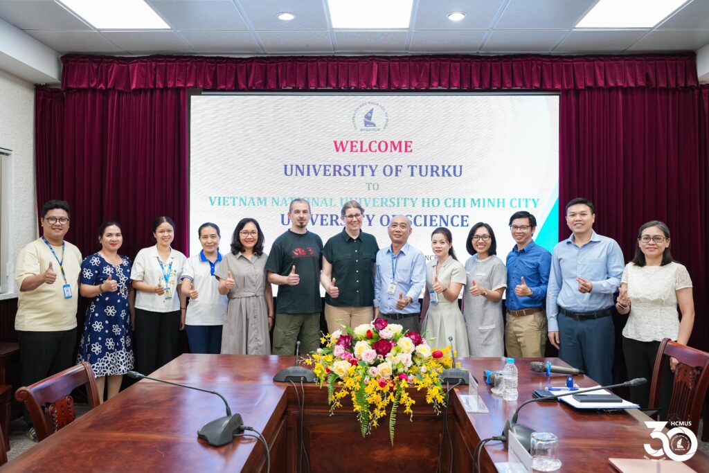Trường Đại học Khoa học tự nhiên, ĐHQG-HCM trao đổi cơ hội hợp tác với Đại học Turku (Phần Lan)