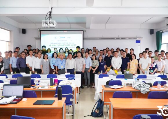 Hội thảo “Tiềm năng giảm phát thải của các hệ sinh thái đất ngập nước khu vực Đồng bằng sông Cửu Long”