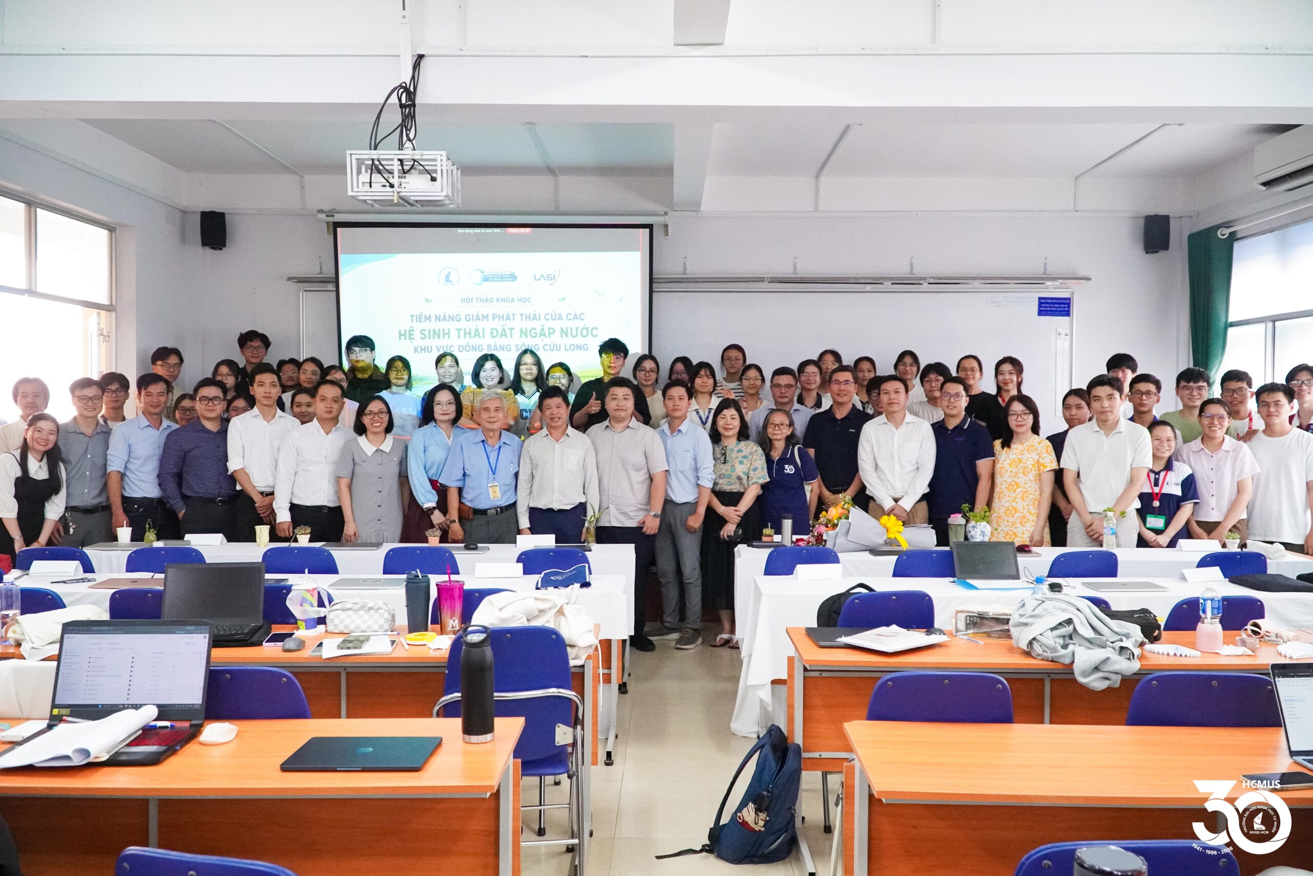 Hội thảo “Tiềm năng giảm phát thải của các hệ sinh thái đất ngập nước khu vực Đồng bằng sông Cửu Long”