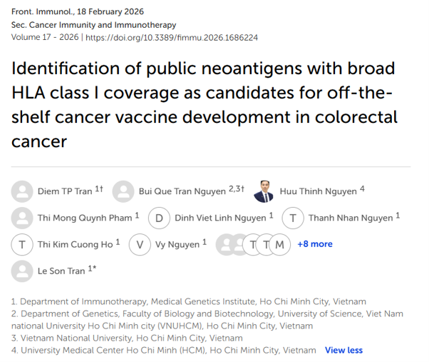 Identification of public neoantigens with broad HLA class I coverage as candidates for off-the-shelf cancer vaccine development in colorectal cancer