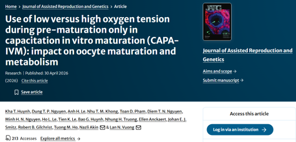 Picture1 Use of low versus high oxygen tension during pre-maturation only in capacitation in vitro maturation (CAPA-IVM): impact on oocyte maturation and metabolism