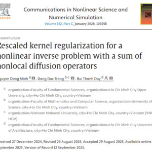 Picture1 Rescaled kernel regularization for a nonlinear inverse problem with a sum of nonlocal diffusion operators