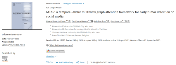 MTAS: A temporal-aware multiview graph attention framework for early rumor detection on social media