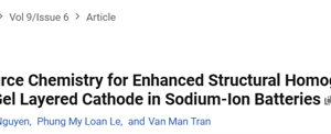 Tuning Sodium Source Chemistry for Enhanced Structural Homogeneity and Kinetic Properties of Sol–Gel Layered Cathode in Sodium-Ion Batteries