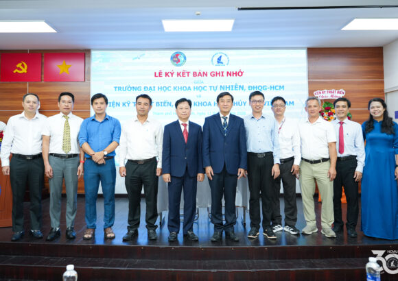 Trường Đại học Khoa học tự nhiên ký kết hợp tác với Viện Kỹ thuật Biển và Công ty TNHH Khoa học và Kỹ thuật REECO