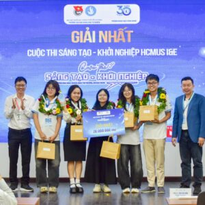 759699100_4303653999778119_1481381106094370810_n Từ ý tưởng nghiên cứu đến cơ hội phát triển thực tiễn tại Cuộc thi Sáng tạo – Khởi nghiệp HCMUS I&E 2025-2026