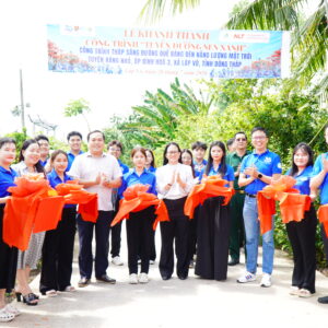 Mùa hè xanh HCMUS: Ngày hoạt động cao điểm với nhiều công trình thiết thực tại Đồng Tháp