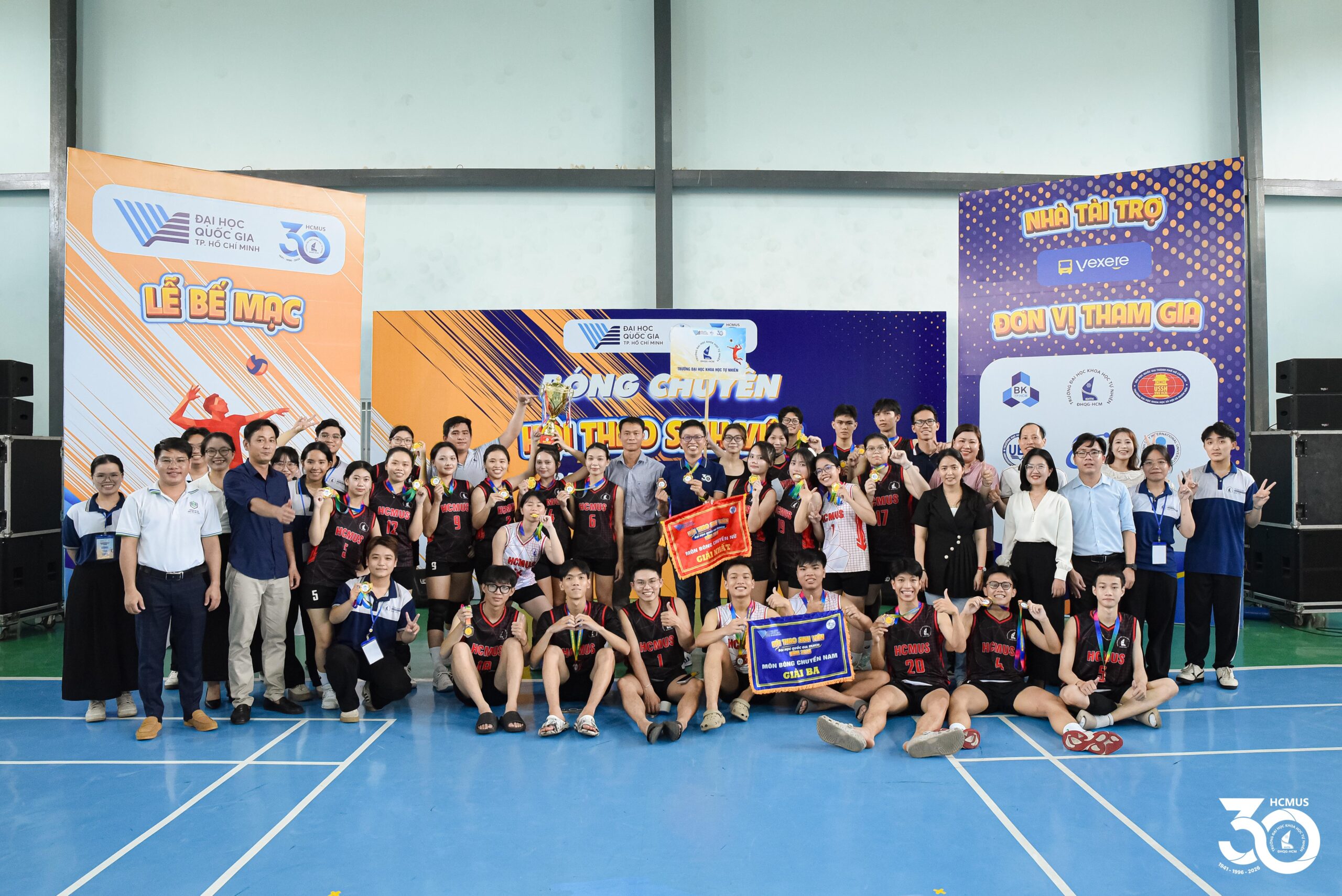 Bế mạc Giải Bóng chuyền Hội thao Sinh viên ĐHQG-HCM năm 2026
