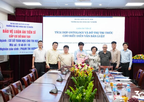 Nghiên cứu sinh Phạm Thi Vương bảo vệ thành công luận án Tiến sĩ về Biểu diễn văn bản luật bằng tích hợp Ontology và Đồ thị tri thức