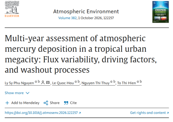 Multi-year assessment of atmospheric mercury deposition in a tropical urban megacity: Flux variability, driving factors, and washout processes