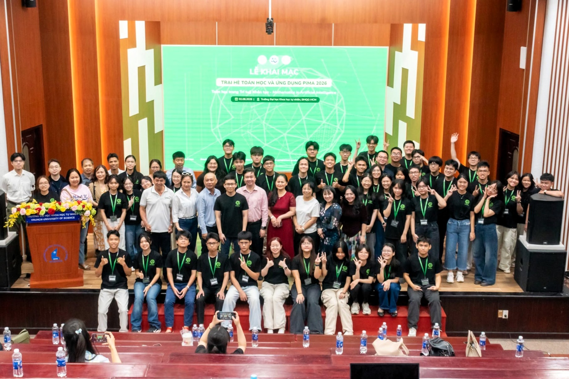 Khai mạc Trại hè Toán học và Ứng dụng PiMA 2026 tại Trường Đại học Khoa học tự nhiên, ĐHQG-HCM