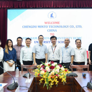 Trường Đại học Khoa học tự nhiên, ĐHQG-HCM trao đổi hợp tác với Chengdu Minto Technology