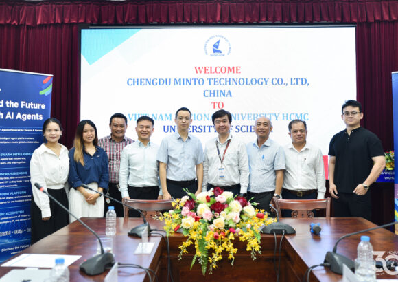 Trường Đại học Khoa học tự nhiên, ĐHQG-HCM trao đổi hợp tác với Chengdu Minto Technology