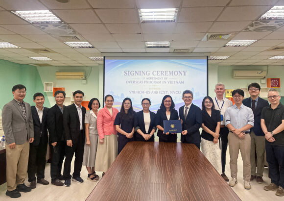 Trường Đại học Khoa học tự nhiên, ĐHQG-HCM ký kết hợp tác đào tạo và nghiên cứu bán dẫn với NYCU (Đài Loan)