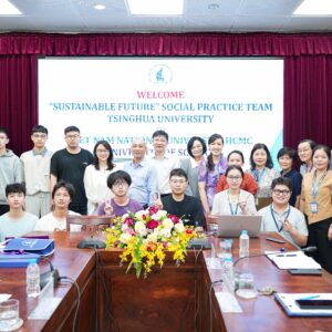 HCMUS trao đổi với Tsinghua University về công nghệ số và phát triển bền vững