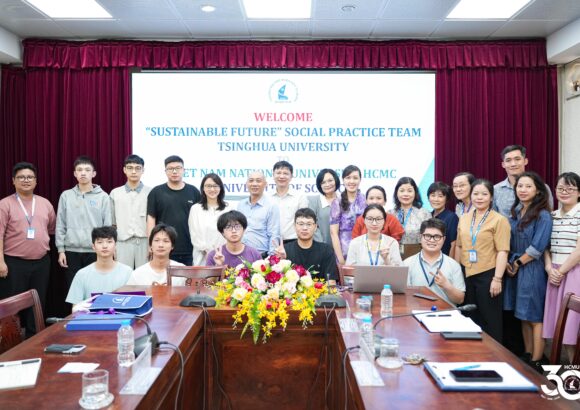 HCMUS trao đổi với Tsinghua University về công nghệ số và phát triển bền vững