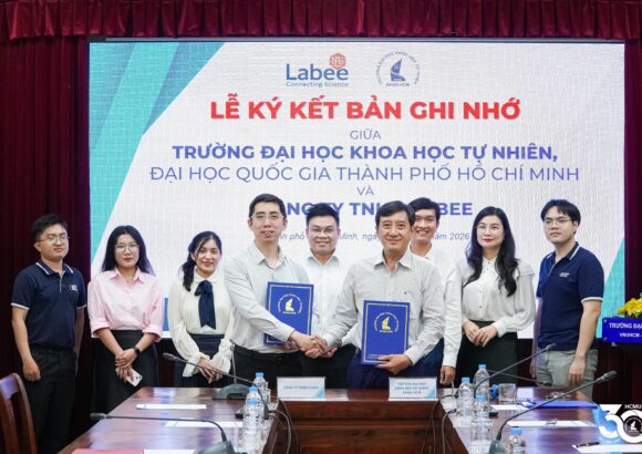 Trường Đại học Khoa học tự nhiên, ĐHQG-HCM ký kết hợp tác với Công ty TNHH Labee: Mở rộng cơ hội thực tập và phát triển nguồn nhân lực chất lượng cao