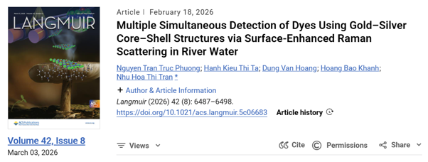 Multiple Simultaneous Detection of Dyes Using Gold–Silver Core–Shell Structures via Surface-Enhanced Raman Scattering in River Water