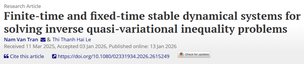Finite-time and fixed-time stable dynamical systems for solving inverse quasi-variational inequality problems
