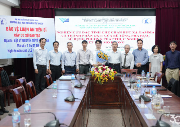 Nghiên cứu phát triển vật liệu bê tông pha oxit sắt che chắn bức xạ gamma và đề xuất phương pháp phân tích không phá hủy R/C