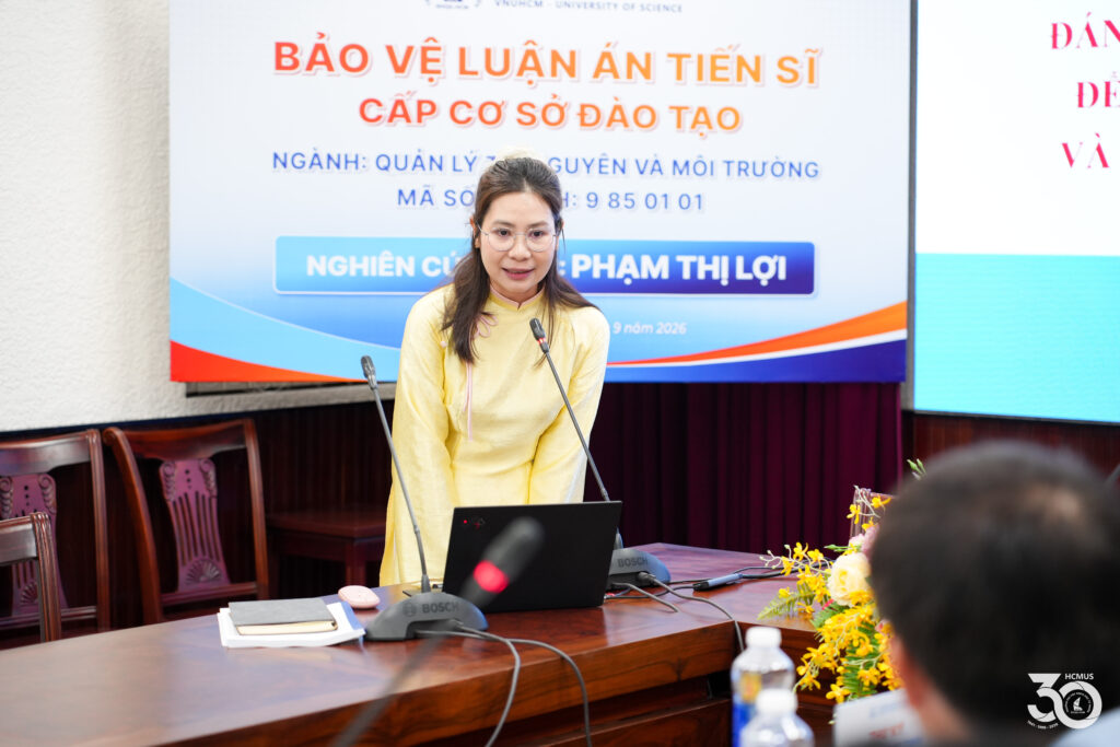 NCS. Phạm Thị Lợi bảo vệ thành công luận án tiến sĩ về đánh giá tác động của biến đổi khí hậu đến năng suất cây cà phê tại Tây Nguyên