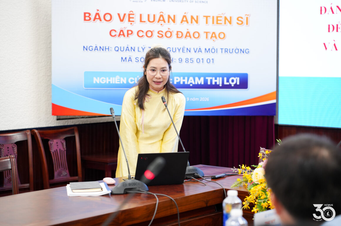 2 NCS. Phạm Thị Lợi bảo vệ thành công luận án tiến sĩ về đánh giá tác động của biến đổi khí hậu đến năng suất cây cà phê tại Tây Nguyên