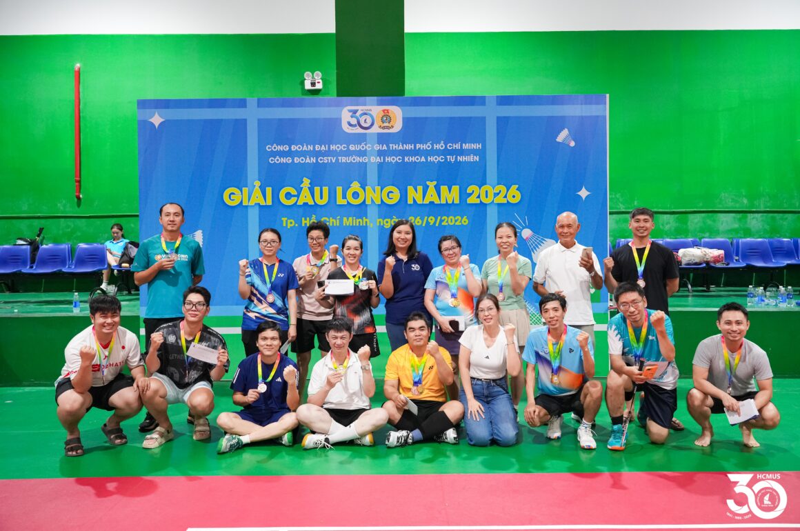 Giải Cầu lông Trường Đại học Khoa học tự nhiên năm 2026
