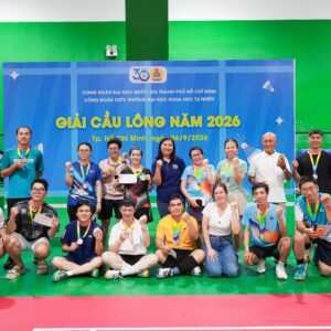 P4T01183 Giải Cầu lông Trường Đại học Khoa học tự nhiên năm 2026