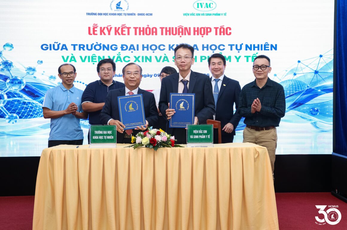 6A4A9278 Trường Đại học Khoa học tự nhiên và IVAC hợp tác nghiên cứu, phát triển công nghệ vắc xin