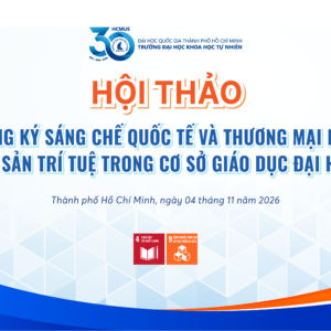 Thư mời tham dự Hội thảo Đăng ký sáng chế quốc tế và thương mại hóa tài sản trí tuệ trong cơ sở giáo dục đại học