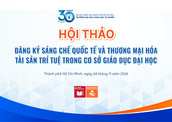 Thư mời tham dự Hội thảo Đăng ký sáng chế quốc tế và thương mại hóa tài sản trí tuệ trong cơ sở giáo dục đại học