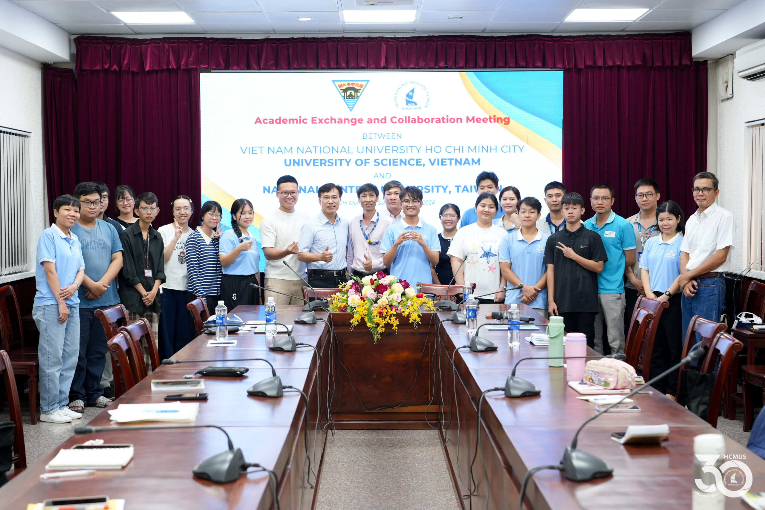 Seminar trao đổi hợp tác giữa Bộ môn Hải dương học, Khí tượng và Thủy văn và Đại học Quốc lập Trung Ương (NCU), Đài Loan