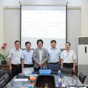 Nghiệm thu đề tài về chế tạo vật liệu carbon aerogel từ phụ phẩm nông nghiệp ứng dụng trong công nghệ điện hóa