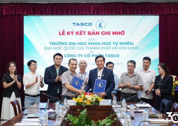 Trường Đại học Khoa học tự nhiên, ĐHQG-HCM ký kết thỏa thuận hợp tác với Công ty Cổ phần Tasco