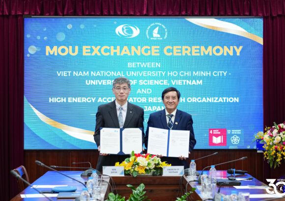 Trường Đại học Khoa học tự nhiên, ĐHQG-HCM ký kết MoU với The High Energy Accelerator Research Organization (KEK)