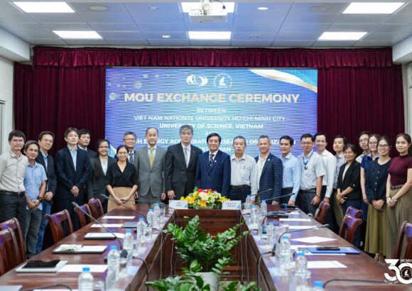 Trường Đại học Khoa học tự nhiên, ĐHQG-HCM ký kết MoU với The High Energy Accelerator Research Organization (KEK)