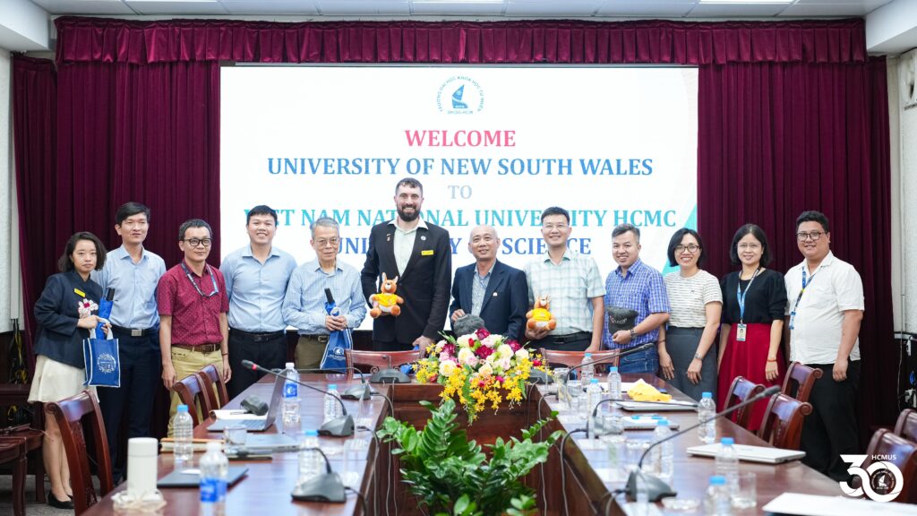 Trường Đại học Khoa học tự nhiên trao đổi cơ hội hợp tác với UNSW Sydney (Australia)