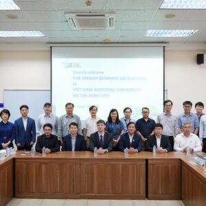 Trường Đại học Khoa học tự nhiên làm việc với các doanh nghiệp Pháp trong lĩnh vực công nghệ lượng tử